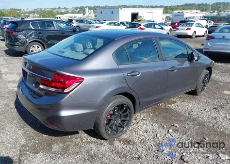 2014 Honda Civic Ex-L z USA, uszkodzony, nr VIN 19XFB2F95EE203616